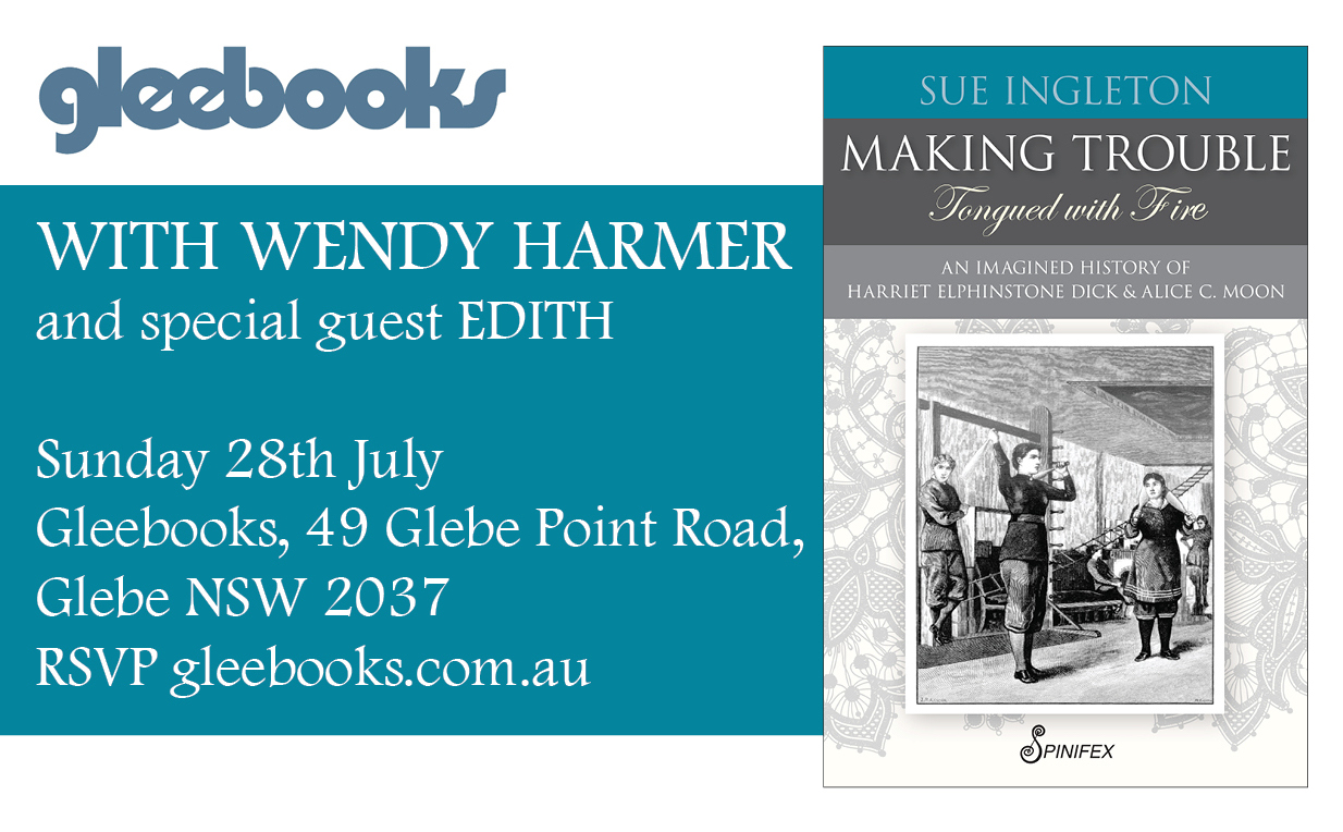 Sue Ingleton Sydney Event